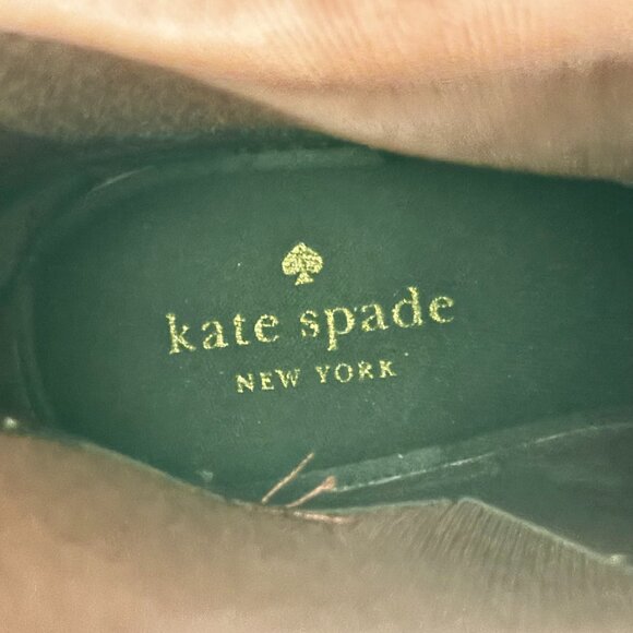 Kate Spade Rain Boots Sz 6.5 Waterproof Rubber Pull-On Boots in Cherrywood NEW - Picture 3 of 13